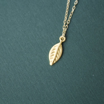 gold leaf charm
