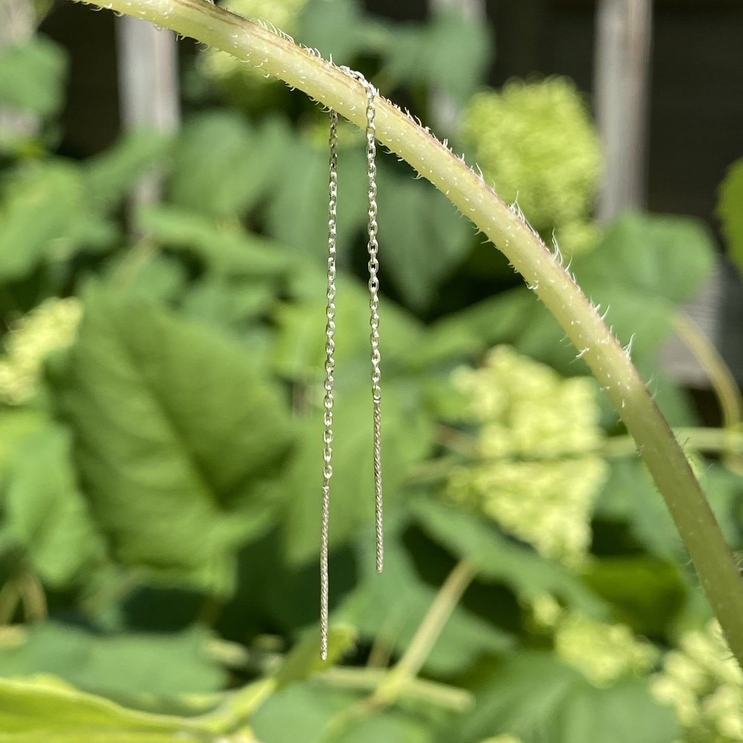 open ended thread earring